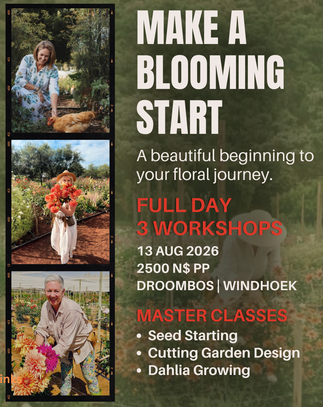 MAKE A BLOOMING START | Full Day Workshop 13 August 2026