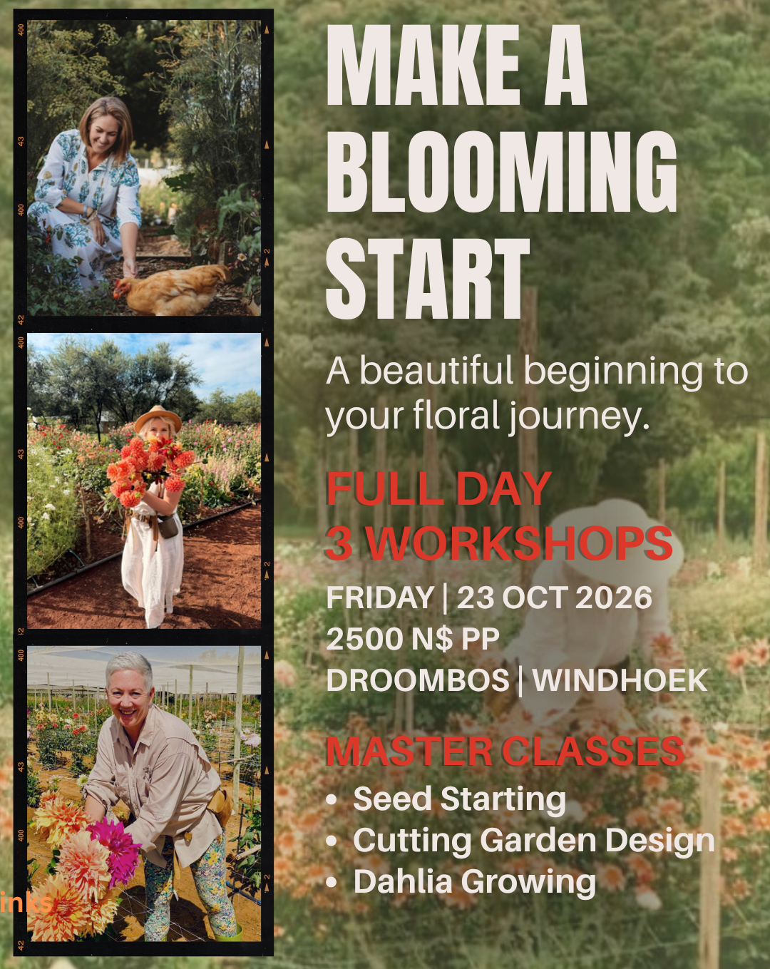 MAKE A BLOOMING START | Full Day Workshop 23 October 2026