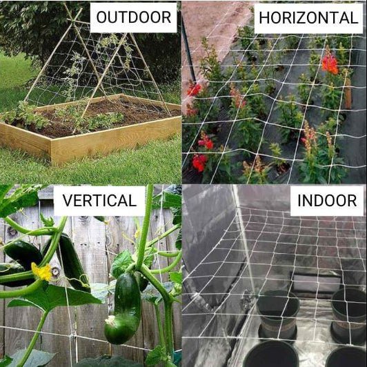 Flower Support Net 20m for Dahlias